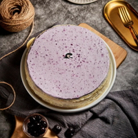 浪花甜點 8吋 x藍莓可爾必思 千層蛋糕 約900g