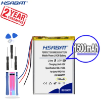 New Arrival [ HSABAT ] 1500mAh LISI1494NPPC Replacement Battery for Sony NWZ-F885 NW-F886 NW-F887 mp3