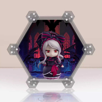 【AOWOBOX】Good Smile 黏土人 OVERLORD 1981 夏提雅 六角形 磁吸 展示盒