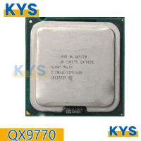 Intel Core 2 For QX9770 qx9770 12M cache, 3.2GHz, 1600 MHz front-end bus LGA775 desktop CPU