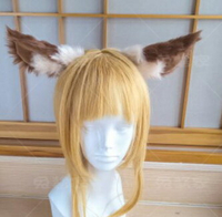 明日方舟阿米婭遠山cosplay毛絨耳朵尾巴定做