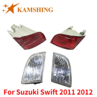 CAPQX For Suzuki Swift 2011 2012 Rear Bumper Brake Light Reflector Fog Light Parking Lamp Stop Warning light