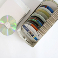 收納包 Actto安尚高檔大容量光盤盒 CD DVD光碟收納盒CDC-50K