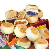 Paket Mix suka- suka, Bakpia Lawu Eco varian rasa ubi ungu,  singkong keju, talas durian,  pisang co