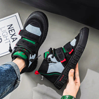Sneakers Atasan Tinggi, Koleksi Baharu Musim Bunga 2024, Gaya Kasual, Tapak Lembut, Rekaan Kasut Bad