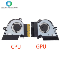 Laptop CPU GPU Cooling Fan For Zephyrus M15 GU502G GU502GW GU502GU GU502L GU502LWS 13NR0240T02211 13NR02X0T02011