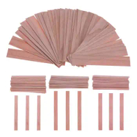 50pcs Wood Wicks for Candles Soy or Palm Wax Candle Making Supplies DIY Candle Family Party Daily Tool