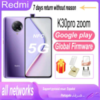 Global rom Xiaomi Redmi K30 Pro Zoom 5G Qualcomm Snapdragon 865 celular Smartphone full netcom android