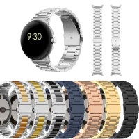 Classic Stainless Steel Strap for Google Pixel Watch 2 Metal Watch 2band for Google Watch 2 Strap
