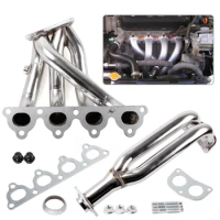 Stainless Exhaust Manifold Header for 88-00 Honda Civic D-series EJ/EG/EH/EK D15/ D16 SOHC l4