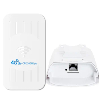 Wireless Outdoor Waterproof 4G CPE Router 150Mbps CAT4 LTE Routers 3G/4G SIM Card WiFi Router for IP Camera