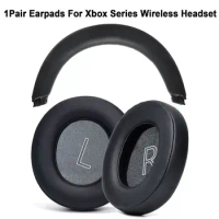 1 Pair Accessories Earpads Gaming Headset Foam Sponge Ear Cushion Replacement Ear Pads For Xbox Series X/S One Wireless Headset