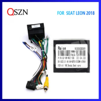 QSZN Android Canbus box G-VW-RZ-58 For 2018 SEAT Leon Wirng Harness Cable Car radio DVD 2 DIn Stereo Multimedia
