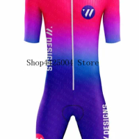 Triathlon Cycling Jersey Men Cycling Clothing Man Skin Suit Bike Jersey Set Triathlon Suit For Swimming Running Riding