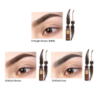 Eyebrow Tint Gel and Brow Filler Eyebrow Mascara with Brush to Fill In Eyebrows and Cover Gray Hairs Waterproof Brow Gel