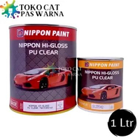 Cat Duco Auto NIPPON HI-GLOSS PU CLEAR + Hardener - Clear Vernish 1 Liter