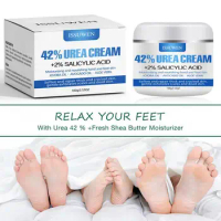 100g Urea Cream 42% Urea Cream Anti-Dry Cracking Moisturizing Hydration Hand And Foot Cream Feet Care Heel Cracked Repair Cream