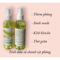 Tinh dầu sả chanh xịt phòng, chai nhựa 100ml