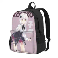 High School Dxd-Koneko Toujou New Arrivals Unisex Bags Student Bag Backpack Koneko Anime High School Dxd Rias Akeno Gremory