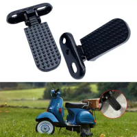 2x Bike Rear Pedals Metal Foldable Foot Pegs for Electric Bicycle Motorcycle