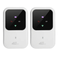 2X Portable 4G LTE WIFI Router 150Mbps Mobile Broadband Hotspot SIM Unlocked Wifi Modem 2.4G Wireless Router