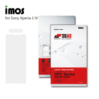 【愛瘋潮】99免運 iMOS 螢幕保護貼 For Sony Xperia 1 IV iMOS 3SAS 防潑水 防指紋 疏油疏水 螢幕保護貼【APP下單最高22%回饋】