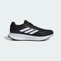 【adidas 愛迪達】慢跑鞋 男鞋 女鞋 運動鞋 緩震 RUNFALCON 5 黑白 IH7758