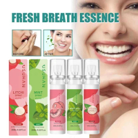 20ml Portable Fruity Peach Flavor Spray Fresheners Mouth Spray Oral Care Health Spray Breath Freshener And Bad Breath Treatments