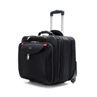2023 New Military Knife Trolley Case New Oxford Cloth Suitcase Business Trolley Bag Computer Suitcase