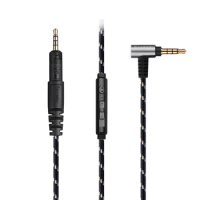 For Audio Technica M40X M50X M60X M70X Sennheiser HD518 HD558 HD549 HD569 HD598Earphone Replaceable 3.5mm to 2.5mm Upgrade Cable