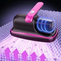 Anti Dust Mite Bed Vacuum Cleaner with UV Light Cordless Sofa Cleaner Strong Suction and Low Noise 1