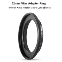 Kase 52mm Filter Adapter Ring only for Kase master macro lens (Black)