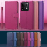 For Xiaomi Redmi Note 13 5G Case Note13 13Pro Flip Leather stand Card Wallet Phone Cover For Xiaomi Redmi Note 13 Pro 5G case