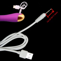 USB Power Supply Charger DC Vibrator Cable Sex Products for Vibrators Dildo Masturbator Rechargeable Adult Toys Charging Cable