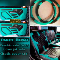 Satu Paket Doortrim+Cover Jok Free Cover Stir Pickup L300 Futura ss#36