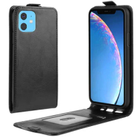 New 2019 For iPhone 11 Case Cover Flip Leather Case For iPhone 11 Vertical Cover Wallet Leather Case For iPhone 11 6.1''