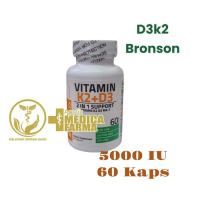 BRONSON VIT K2 PLUS D3 (MK7) 5000 IU 60 KAPS