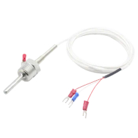 PT100 temperature sensor WZP-291 thermal resistance lines thermal resistance waterproof fix thread