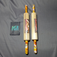Roller PINUS Rolling Pin Penggiling Penggilas Adonan Kue Roti Kayu Natural Pinus Kuat Halus Nyaman P