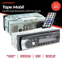 Taffware Tape Mobil Audio Multifungsi Bluetooth MP3 FM Radio ISO 1 DIN - JSD-520