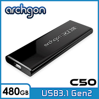 Archgon C503K  480GB外接式固態硬碟 USB3.1 Gen2 -極簡風
