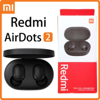Redmi Xiaomi AirDots 2 Earphones Wireless Bluetooth Sports Headphones HiFi Headset Noise Reduction Waterproof Earbuds With Mic
