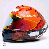 CLEAN Photochromic Iridium Visor X14 Merah