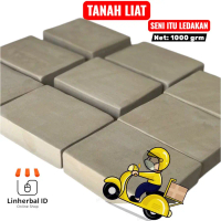 Tanah Liat Pengrajin Tanah Asli Ampo Ukir Kerajinan 1000 Grm