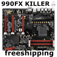 For Asrock 990FX KILLER Motherboard 64GB PCI-E 2.0 5×SATA III Interface AM3+ DDR3 ATX 990FX Mainboard 100% Tested Fully Work