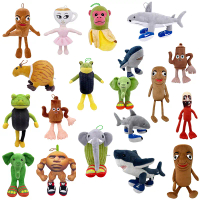 พร้อมส่ง. Italian Brainrot Tung Tung Tung Sahur Plush Toys 20-37cm Tungtung Sahur Tralalero Tralala 