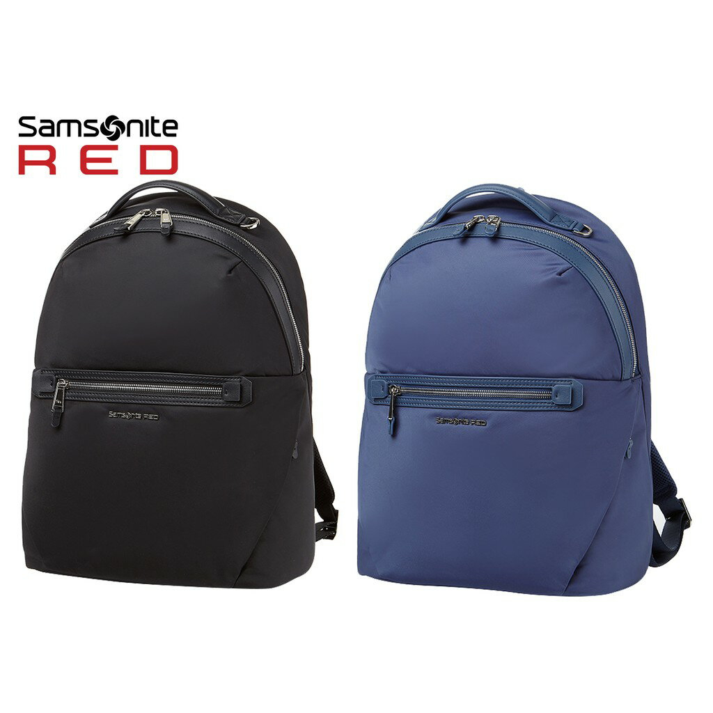 Samsonite red veneet backpack top