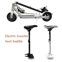Electric Scooter Seat Adjustable Saddle Set Shockproof Bike Seat Cushion Can Be Raised Lowered For Xiaomi M365/Pro Parts White