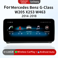 Android 13 Car Stereo For Mercedes Benz C Class W205 GLC Class X253 W446 2015-2018 BT 4G WIFI navigazione multimediale screen