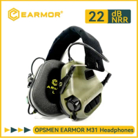 EARMOR M31 MOD4 Foliage Green Tactical Headset Military Shooting Noise Canceling Headphone Hearing Protector